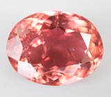 Оранжевато-красный турмалин 4,56 карата