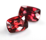Пара пиропов гранатов 6,52 карата