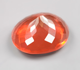 Крупный мексиканский ограненный "огненный" опал 3,56 карата