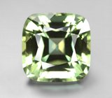 Крупный! Ярко-зеленый "неоновый" апатит 21,36 карата