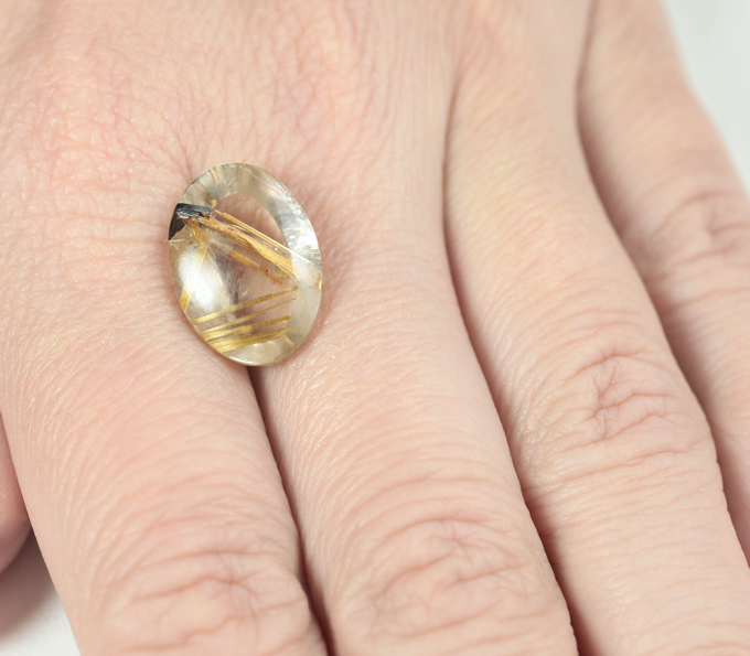 Рутиловый кварц 8,86 карата