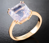 Кольцо с лавандовым аметистом 4,97 карата