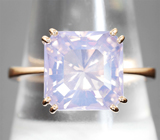 Кольцо с лавандовым аметистом 4,97 карата