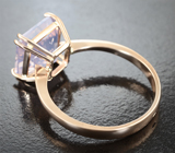 Кольцо с лавандовым аметистом 4,97 карата