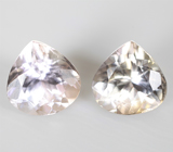 Пара полихромных цоизитов 1,77 карата