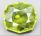 Перидот авторской огранки 5,75 карата