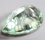 Чистейший крупный зеленый аметист лазерной огранки 23,25 карата