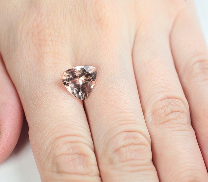 Чистейший морганит 4,5 карата