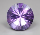 Чистейший крупный аметист лазерной огранки 27,58 карата