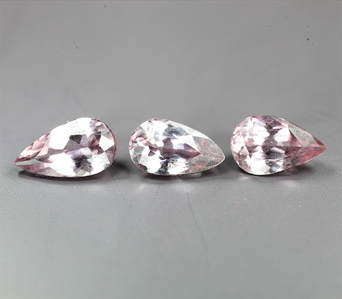 Редкий набор из 3 зултанитов 3,06 карата