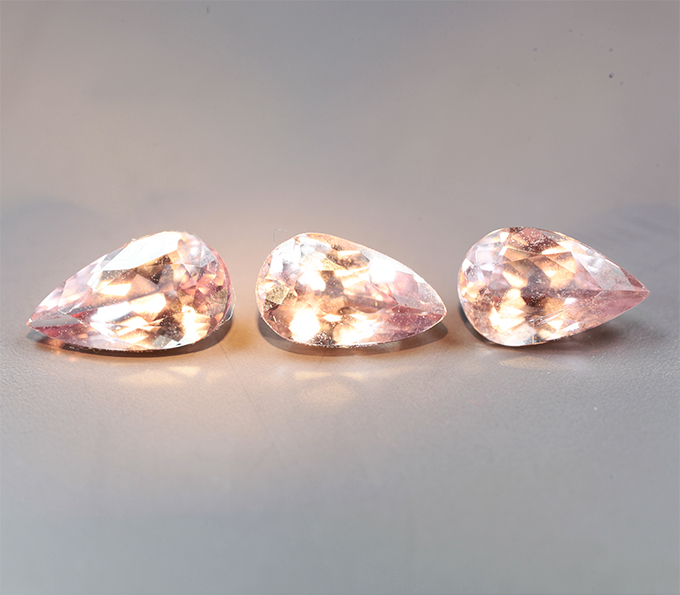 Редкий набор из 3 зултанитов 3,06 карата