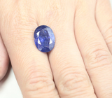 Насыщенный яркий бархатисто-синий танзанит 8,97 карата