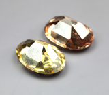 Пара цирконов 4,11 карата