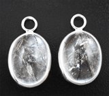 Подвесы для серег с турмалиновым кварцем 38,93 карата