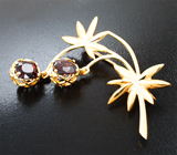 Брошь с рубиновыми шпинелями 2,63 карата Золото