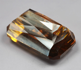 Чистейший крупный цитрин лазерной огранки 28,55 карата