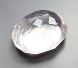 Чистейший крупный розовый кварц эффектной огранки 23,8 карата