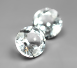 Редкая пара данбуритов высокой чистоты 2,35 карата