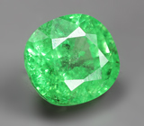 Ярко-неоновый цаворит 1,27 карата