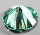 Голубовато-зеленый муассанит 2,64 карата