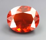 Мексиканский ограненный "огненный" опал 2,48 карата