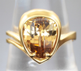 Кольцо с цирконом 5,58 карата