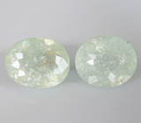 Подвесы для серег с медьсодержащими турмалинами 3,46 карата