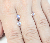 Набор из 3 лунных камней 2,38 карата