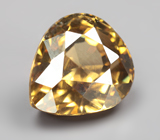 Желтый циркон высокой чистоты 2,54 карата