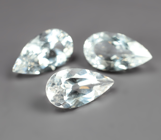 Редкий набор из 3 данбуритов 6,08 карата