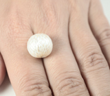 Крупная резная жемчужина Edison 18,17 карата