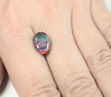 Ограненный черный опал 2,41 карата