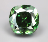 Чистейший изумрудно-зеленый апатит 3,68 карата