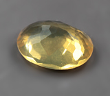 Ограненный бразильский "солнечный" опал 1,28 карата