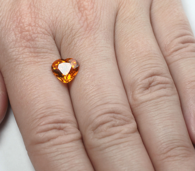 Чистейший цитрин мадейра 2,45 карата