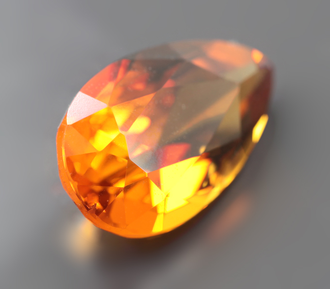 Чистейший цитрин мадейра 1,19 карата