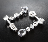 Комплект со шпинелями 3,24 карата и цирконами Золото