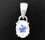 Кулон с ограненным лунным камнем 1,47 карата