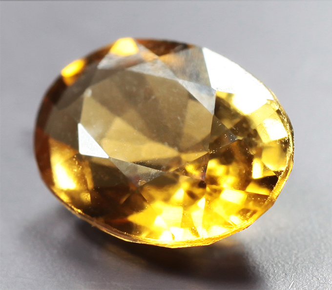 Желтый турмалин 1,31 карата