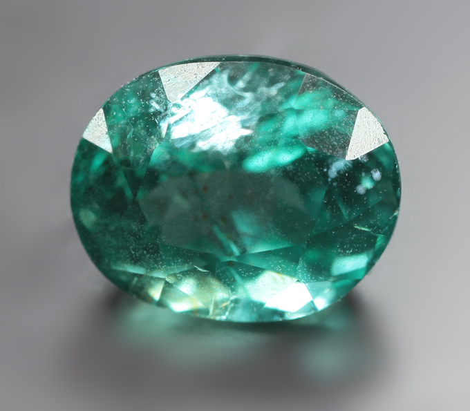 Топовый цвет! «Неоновый» апатит 1,83 карата