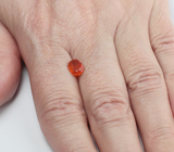 Мексиканский ограненный «огненный» опал 0,8 карата