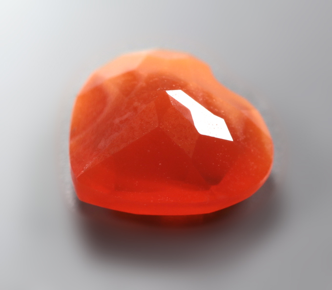 Мексиканский ограненный «огненный» опал 1,16 карата