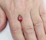 Мексиканский ограненный «огненный» опал 1,77 карата