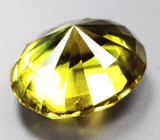 Высокая дисперсия! Зеленовато-желтый сфен высокой чистоты 3,04 карата