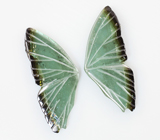 Кулон с резными турмалинами 13,91 карата, розовыми турмалинами, цаворитами гранатами и бесцветными цирконами Золото