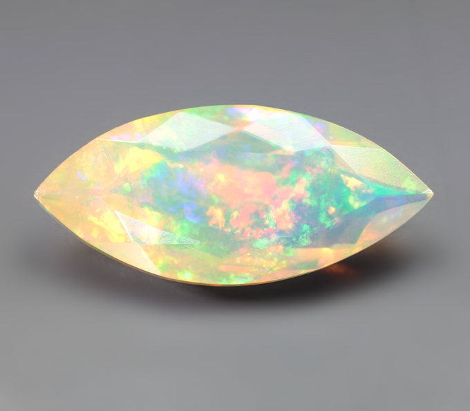 Ограненный эфиопский опал 1,31 карата
