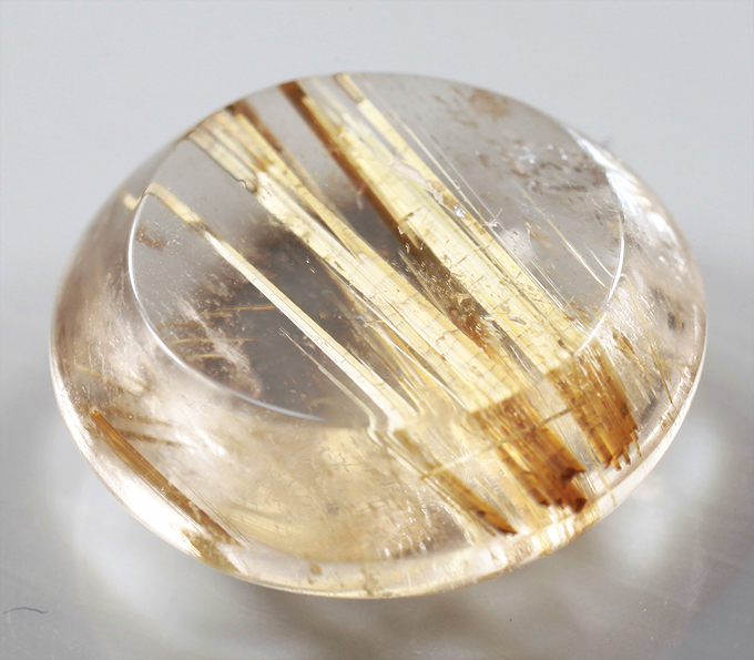 Крупный рутиловый кварц 19,59 карата