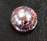 Кольцо с австралийским болдер опалом 1,55 карата, шпинелями и бриллиантом