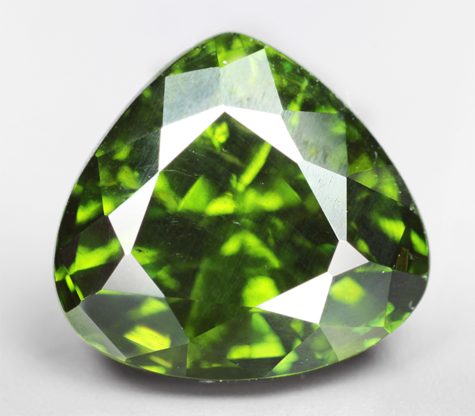 Кольцо с цирконом 5,23 карата