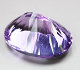 Крупный аметист лазерной огранки 21,61 карата